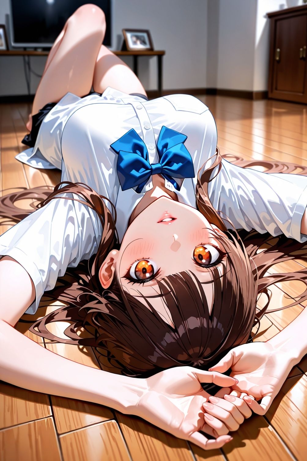 妹がめっちゃパンツ見せてくる サンプル2ページ目