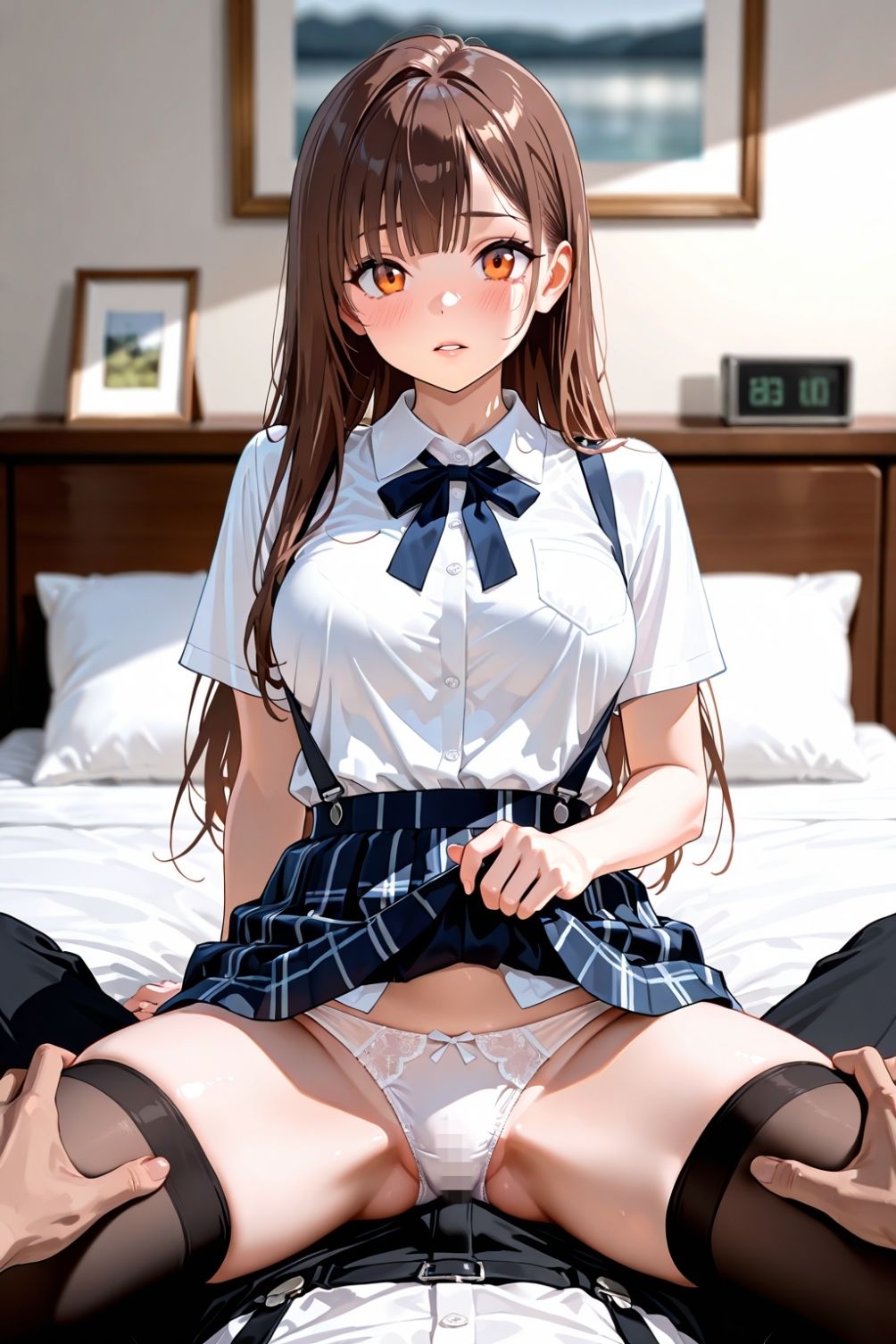 妹がめっちゃパンツ見せてくる サンプル8ページ目