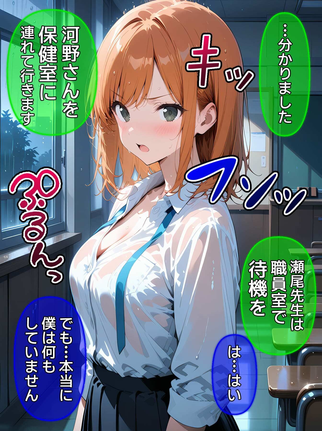 【CG】びしょ濡レ●プ11 サンプル6ページ目
