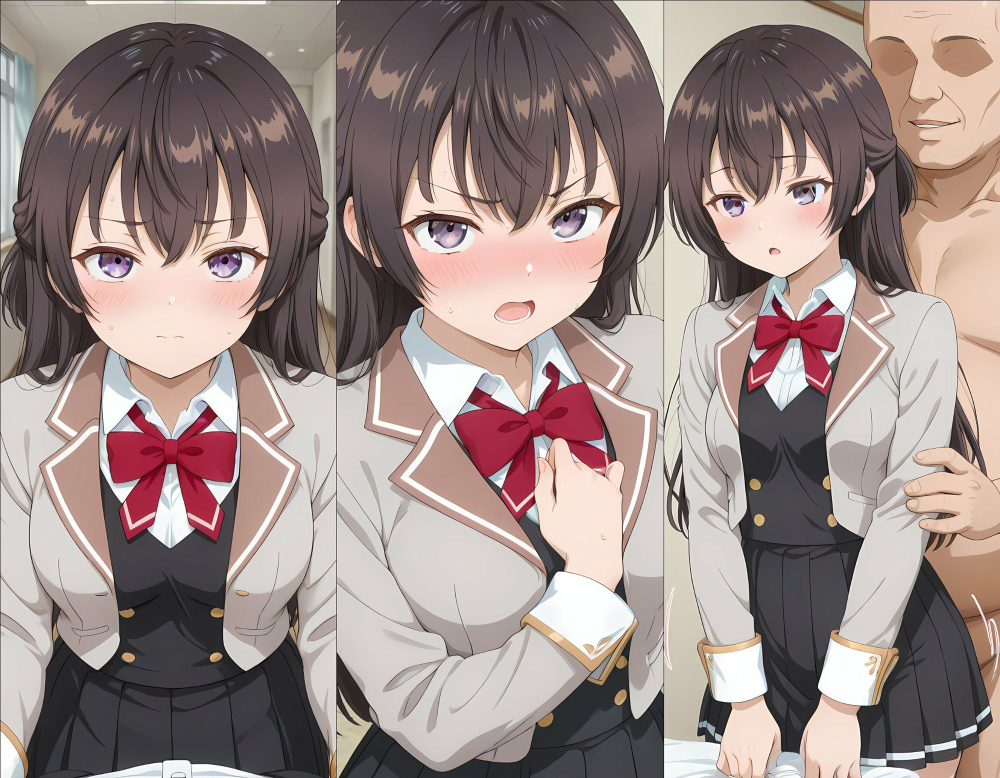 すぐやるおじさん 騙されて寝取られる 周防有希 サンプル1ページ目