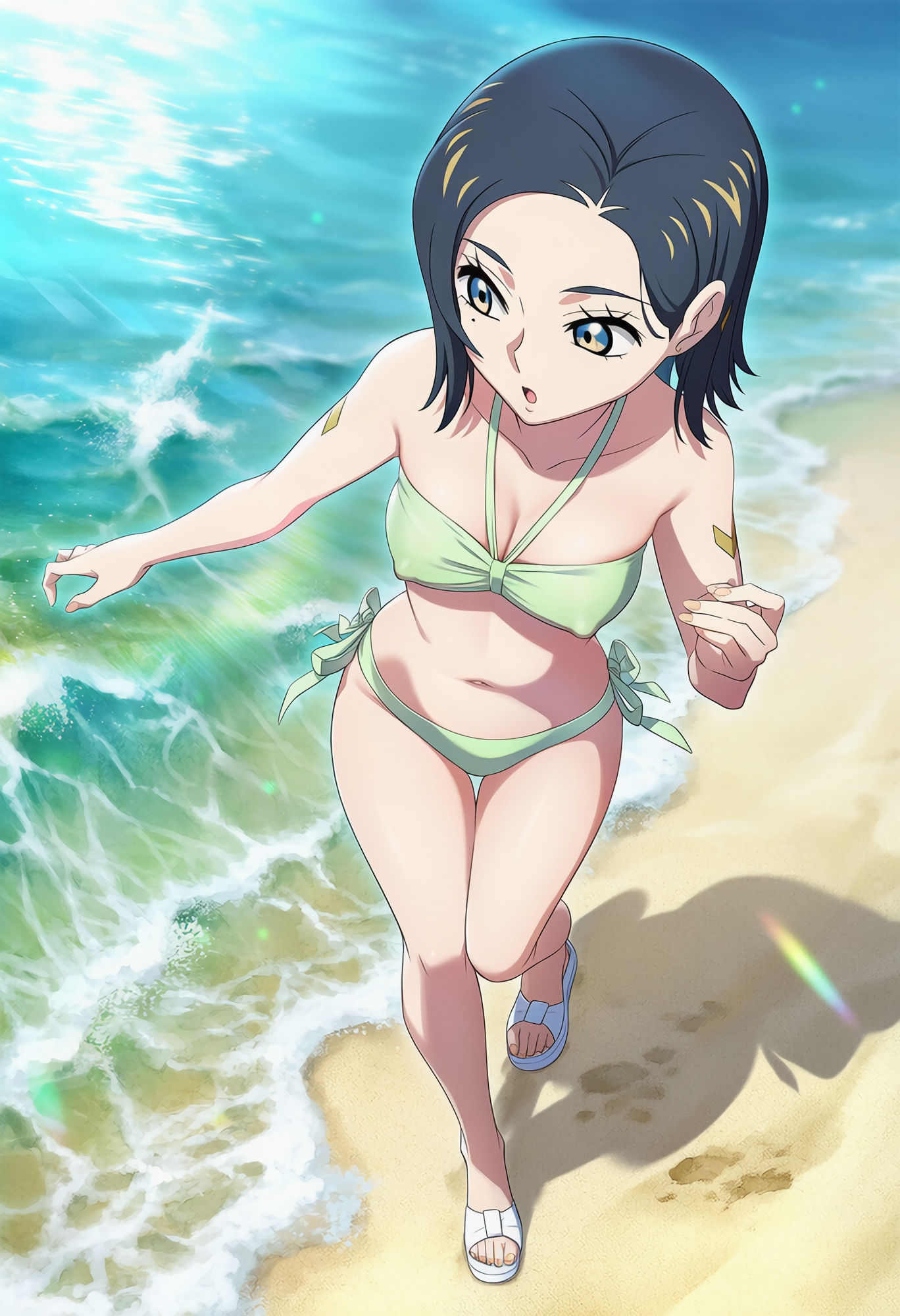 ニャ〇ンとコ〇リ少尉の聖水！ サンプル3ページ目