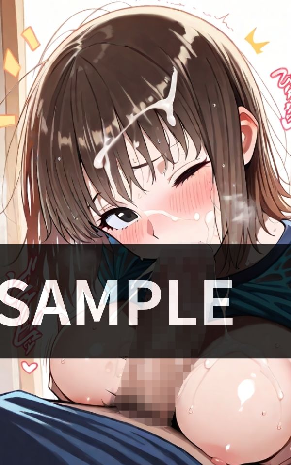 学園アイドルの 限界チャレンジ！男子たちの 精液が止まらない 口内＆顔射パレード サンプル3ページ目