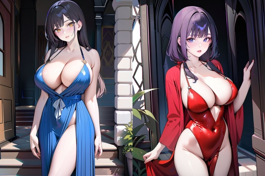 巨乳のドレス美女vol.2 サンプル3ページ目