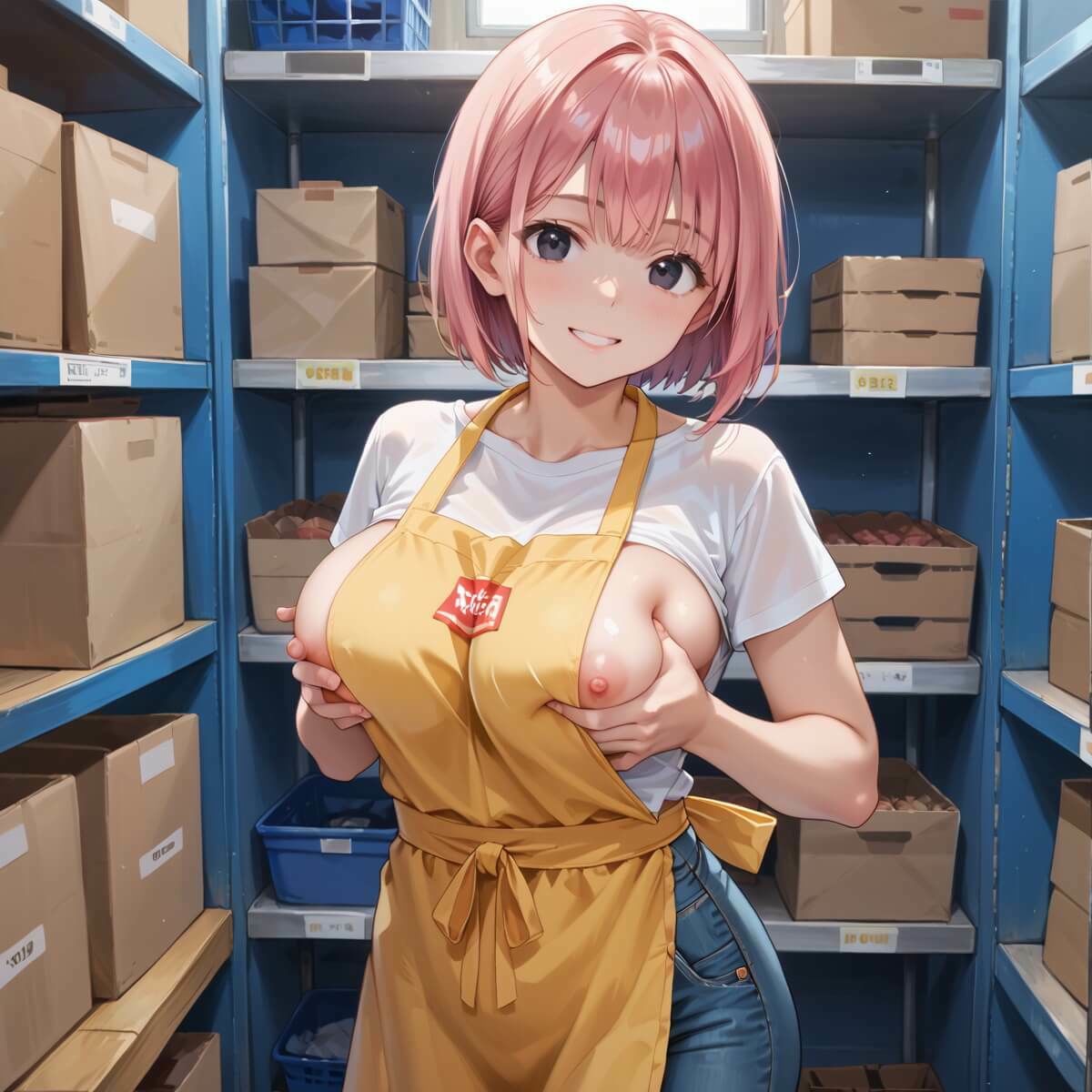 倉庫バイトが神すぎた！！〜エロエロバイトお姉さんと一緒！〜3【厳選CG220枚収録】 サンプル3ページ目