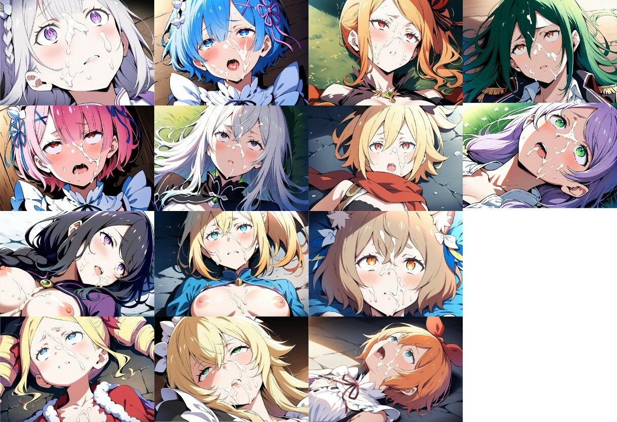 Reゼロ敗北 サンプル10ページ目