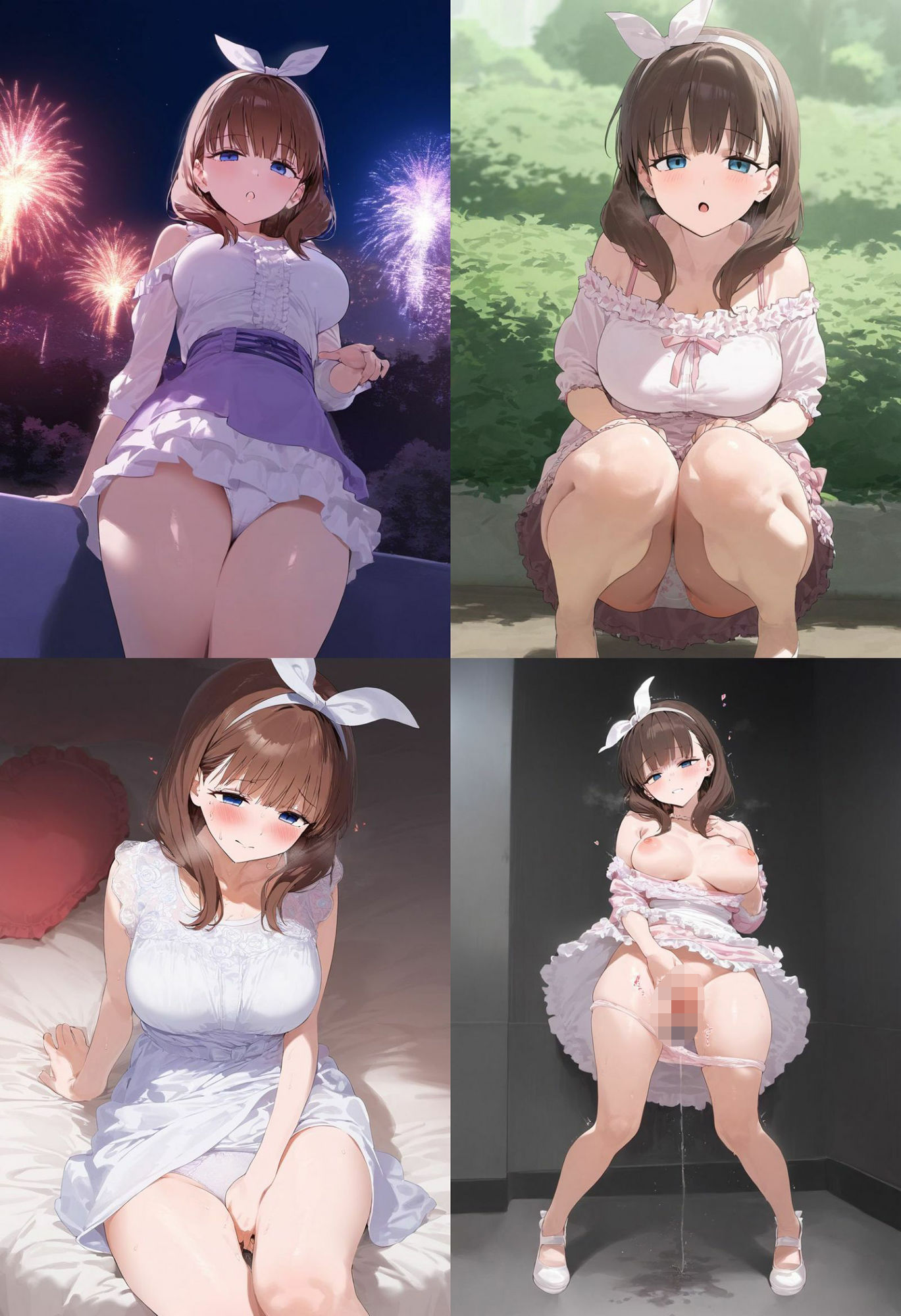 憧れのあの子とたっぷりH  〜佐○間まゆ編〜 サンプル1ページ目