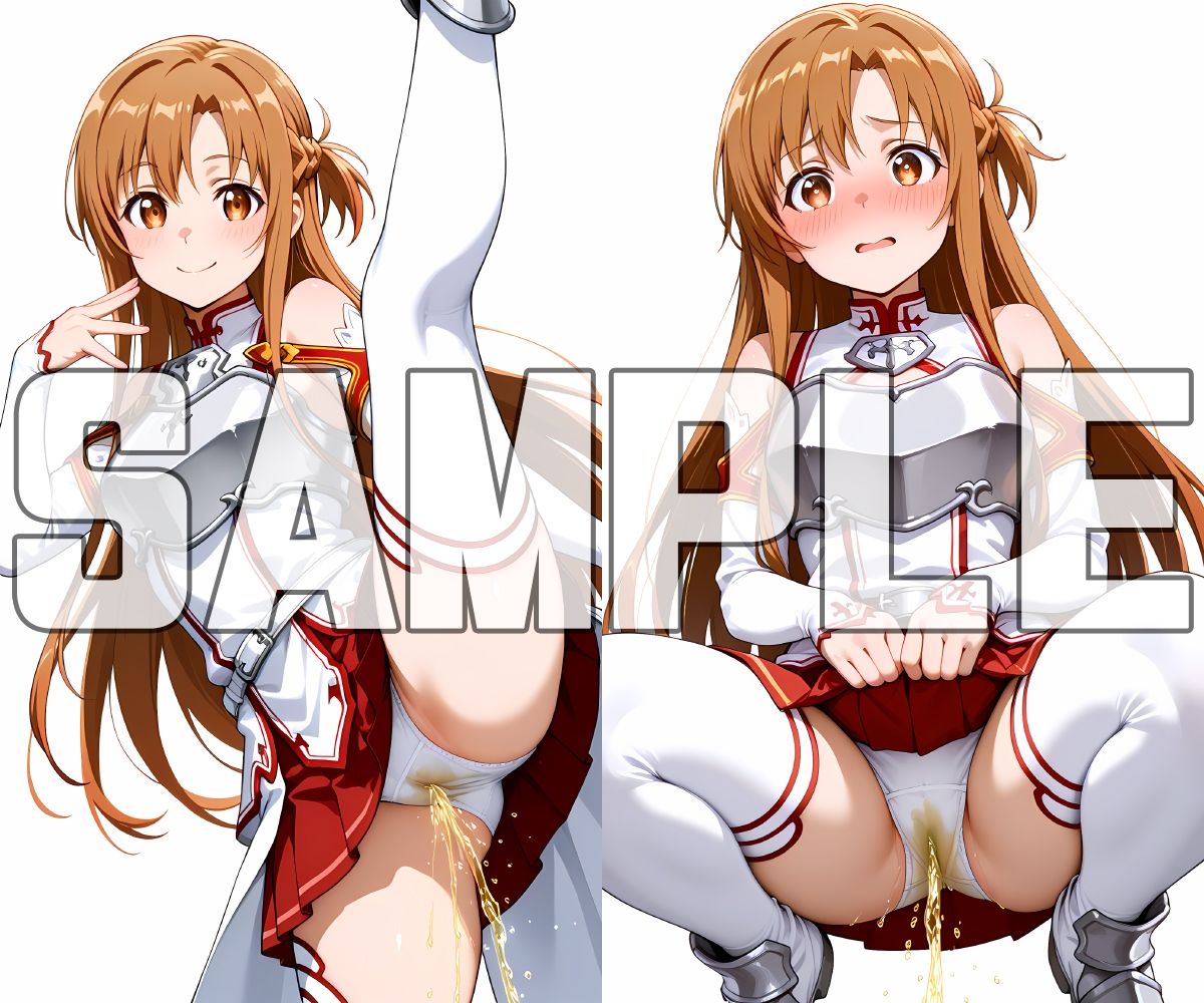 オモシューAI おしっこお漏らしするヒロイン【ア〇ナ編】 サンプル1ページ目