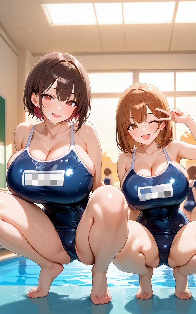 どきどき  更衣室をちょっと覗いただけなのにお着替え中の女子たちに見つかってヌレヌレマ〇コでおもてなしされちゃった件 サンプル9ページ目