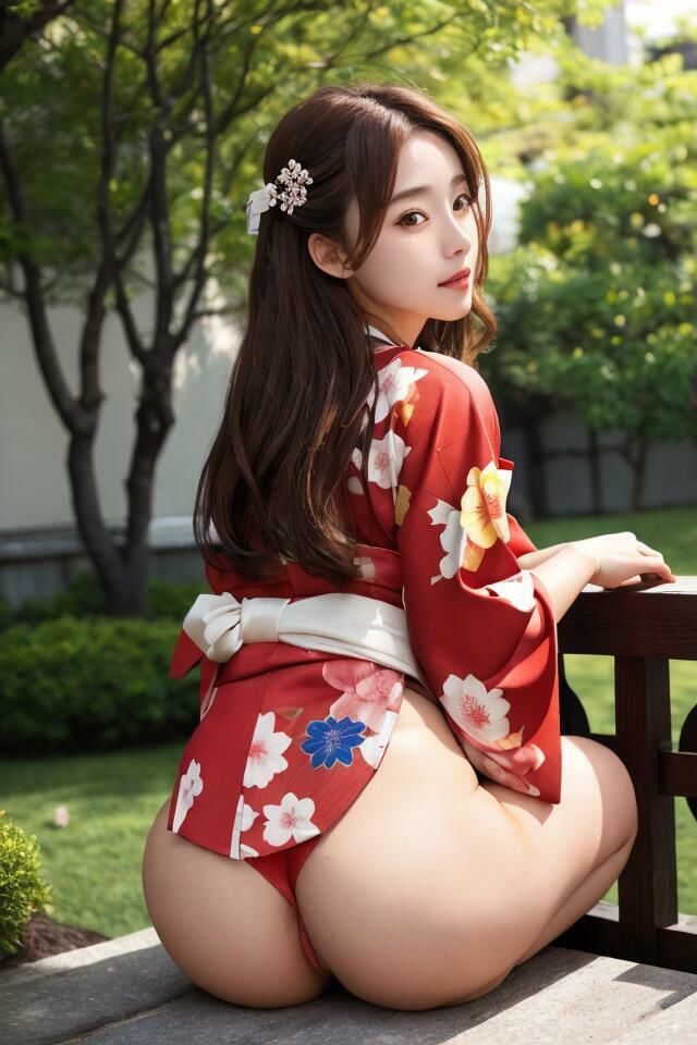 京都で見つけた  きもの美人（2）  ゆいな  しの  ほのか  ゆず  400枚超のAI着物美人写真集 サンプル5ページ目