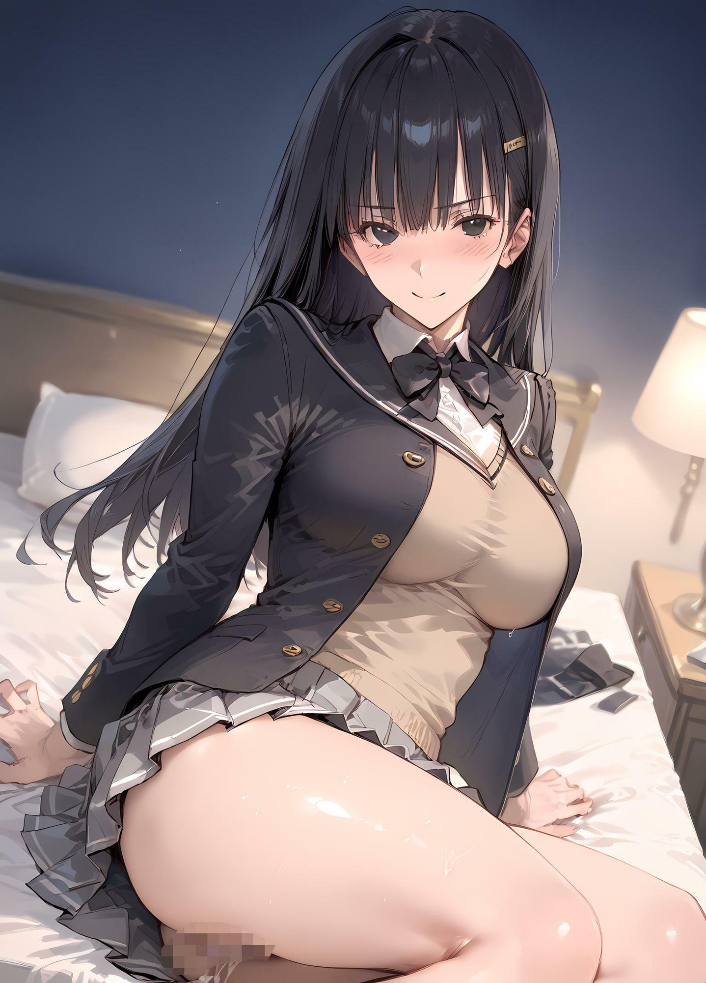 絢辻●さんと制服・スク水でドチャクソはらませ性交 サンプル1ページ目