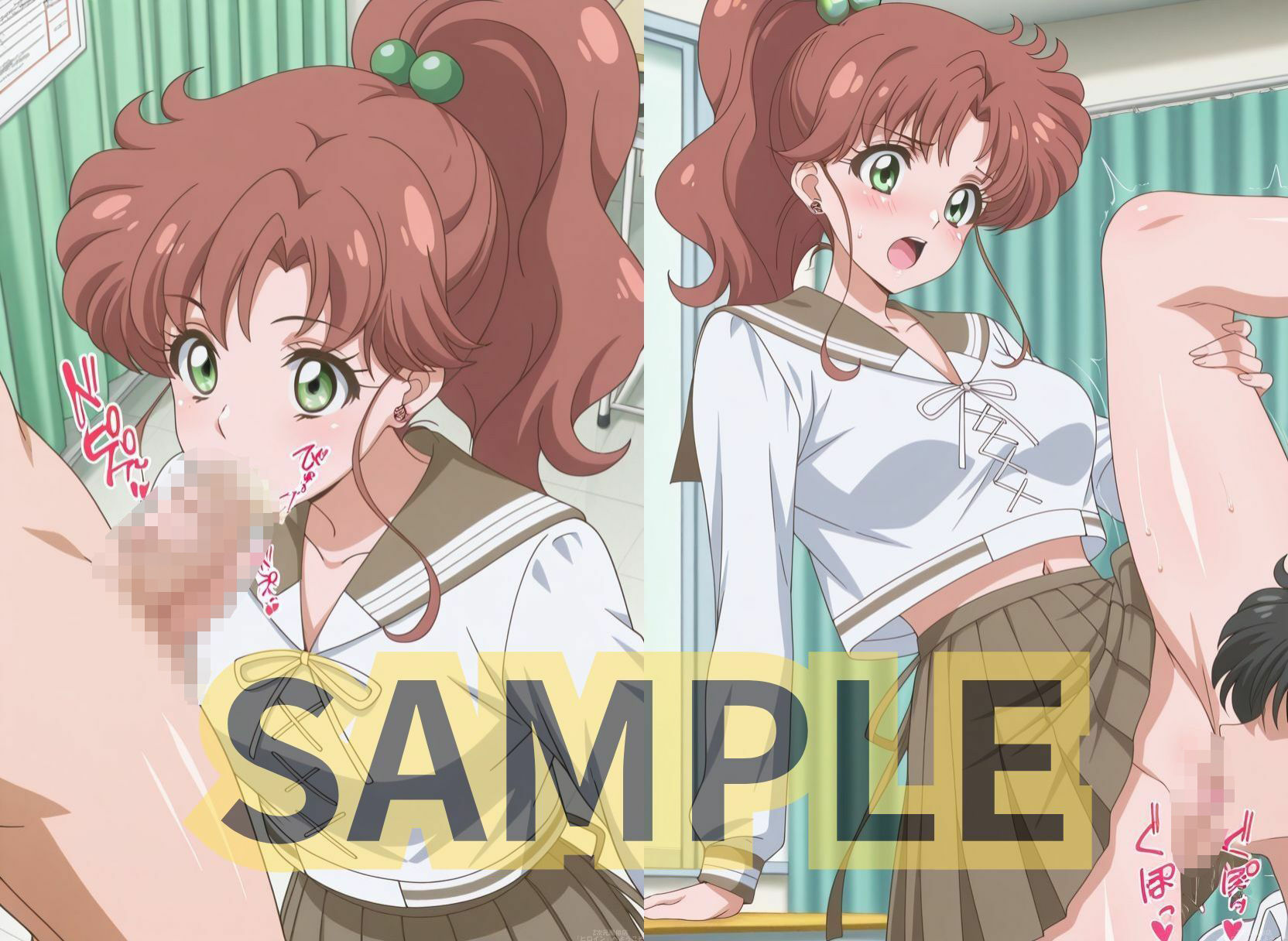 セーラー美少女の日常はクラスメイトの性処理係、このおま○こが月にかわってご褒美よっ サンプル5ページ目