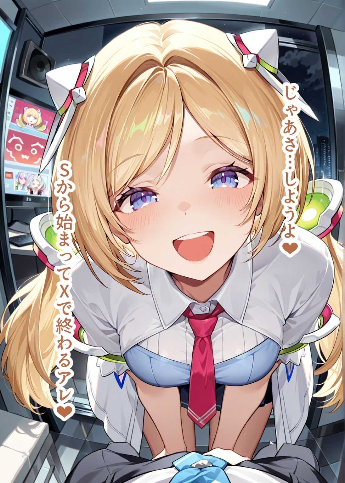 推しのVとセックスする話【アキ・〇ーゼンタール】 サンプル5ページ目