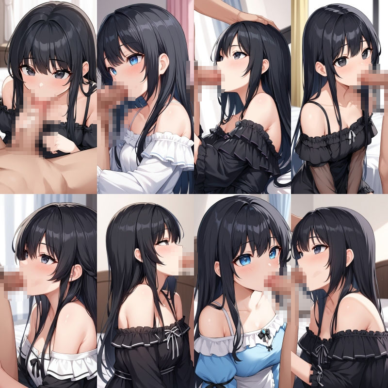 フリフリドレスの推しに中だししてフェラしてもらった【500枚】 サンプル8ページ目