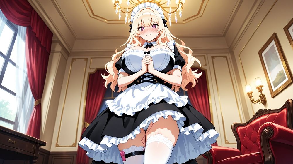 【FANZA専売】カラーツインズ Vol.4 爆乳モデル姉妹のメイド献身撮影記録【4K】【400枚収録】 サンプル4ページ目