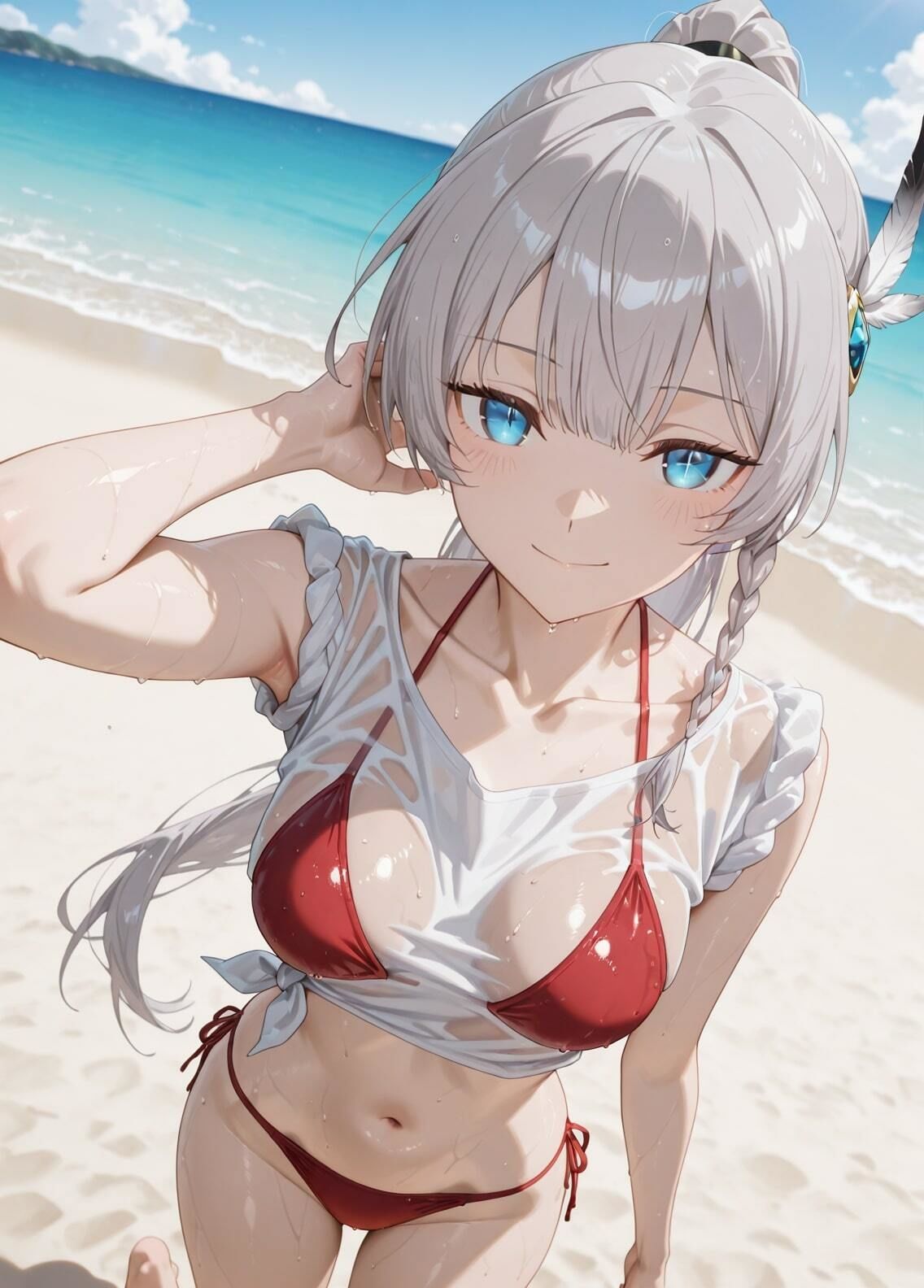 「片田舎のおっさん、剣聖になる」アリューシア・シトラス セクシー写真集7（全500枚） サンプル1ページ目