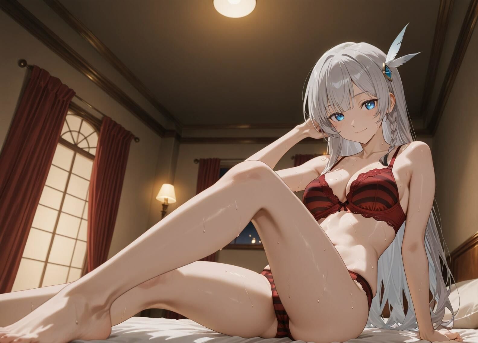「片田舎のおっさん、剣聖になる」アリューシア・シトラス セクシー写真集7（全500枚） サンプル9ページ目
