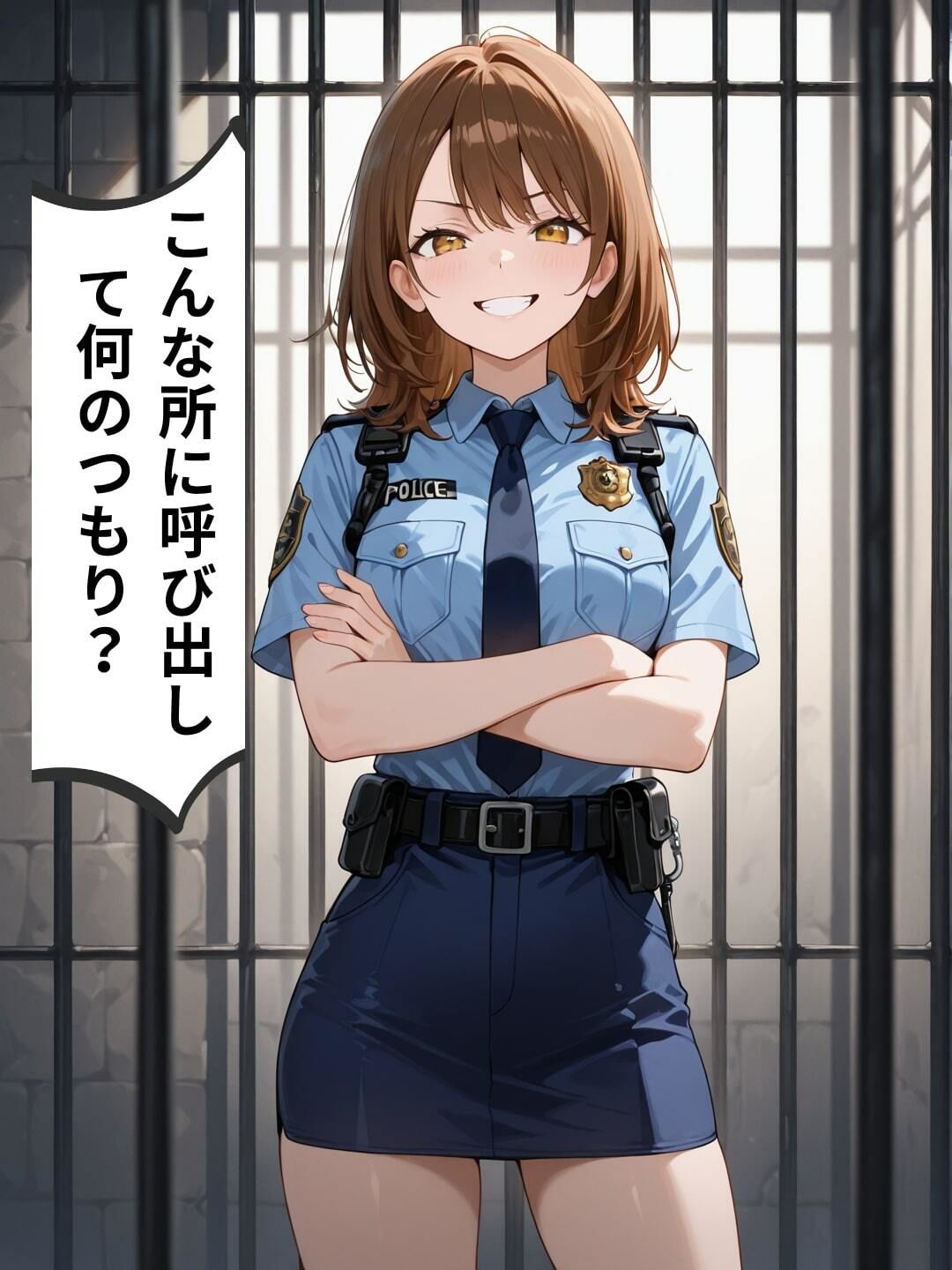 生意気女警官に監禁調教 サンプル1ページ目