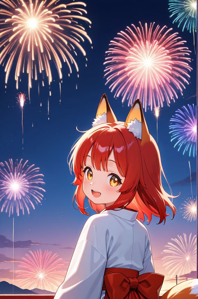 けもみこ★みだれ  お祭りの狐巫女、きょうの姿はなあに？ サンプル1ページ目