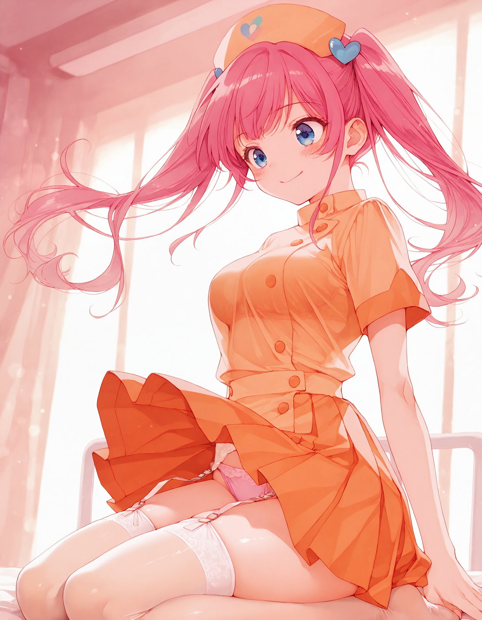 紫〇寺謳華のパンチラ〜ナース服編〜 サンプル8ページ目