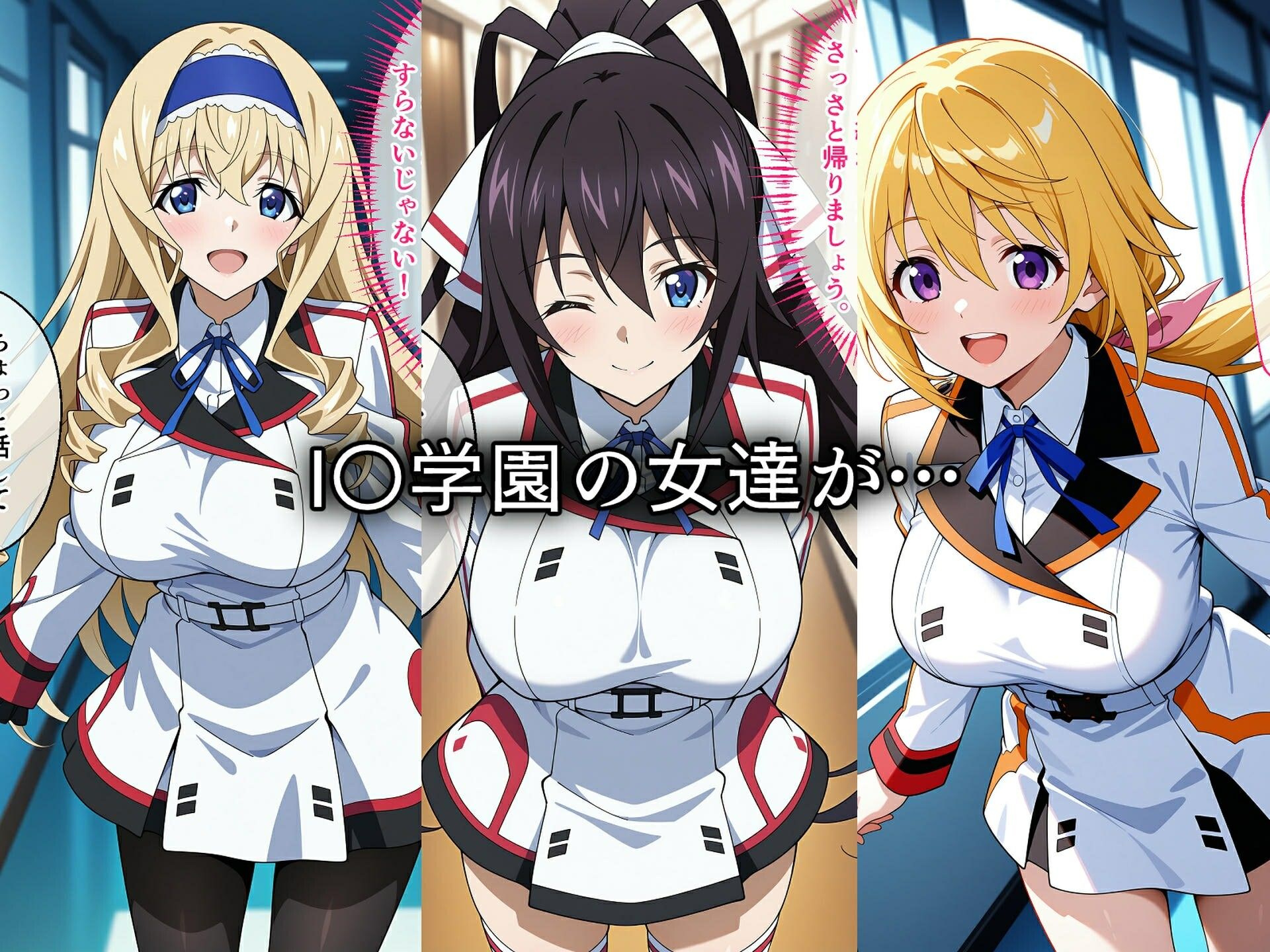 寝取られたI〇学園〜催〇アプリで種付け完了 サンプル1ページ目