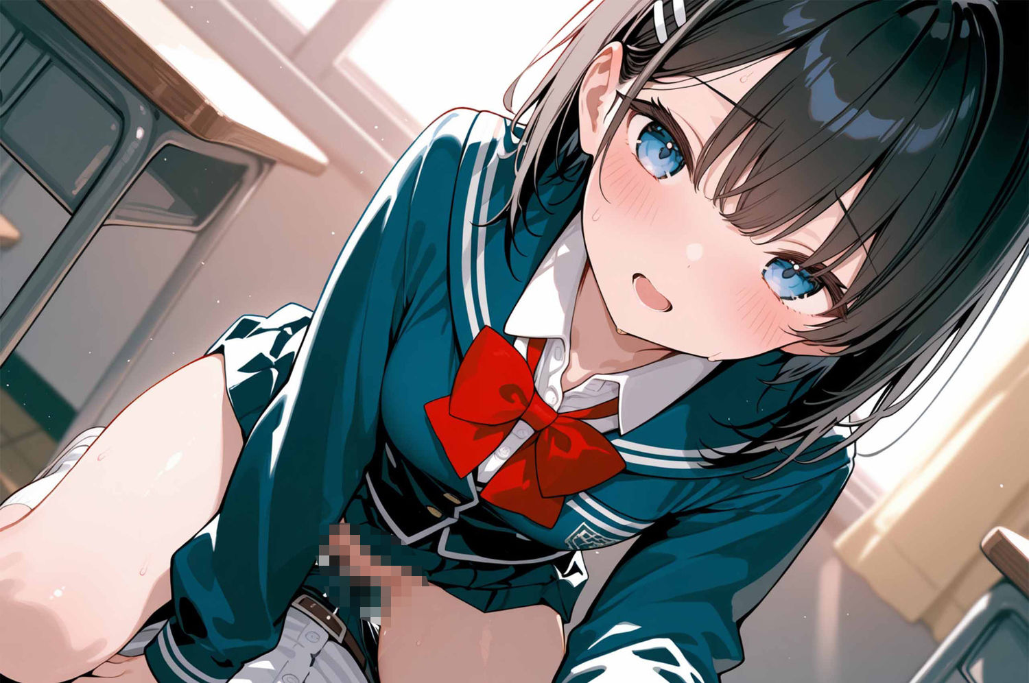 清楚な制服少女を輪● サンプル10ページ目