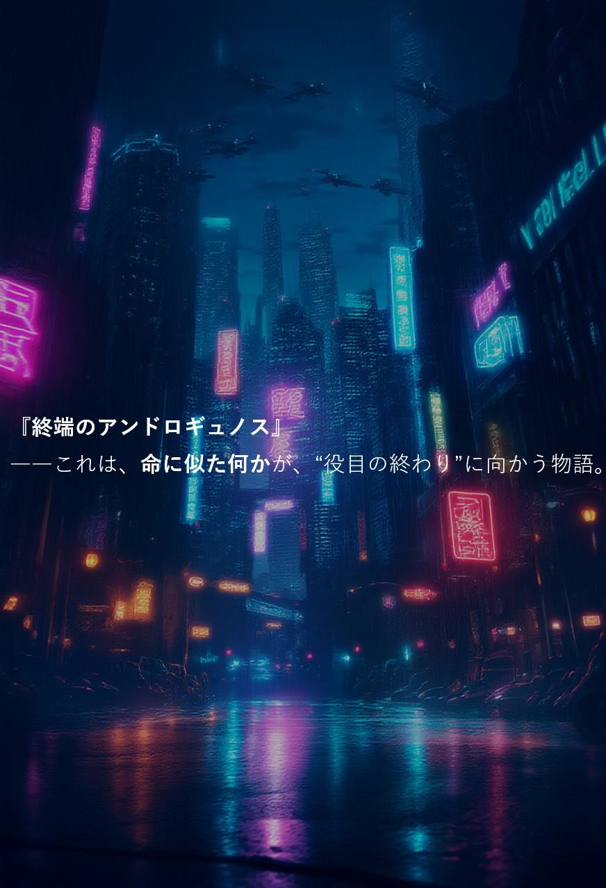 終端のアンドロギュノス  CASE:01 サンプル2ページ目