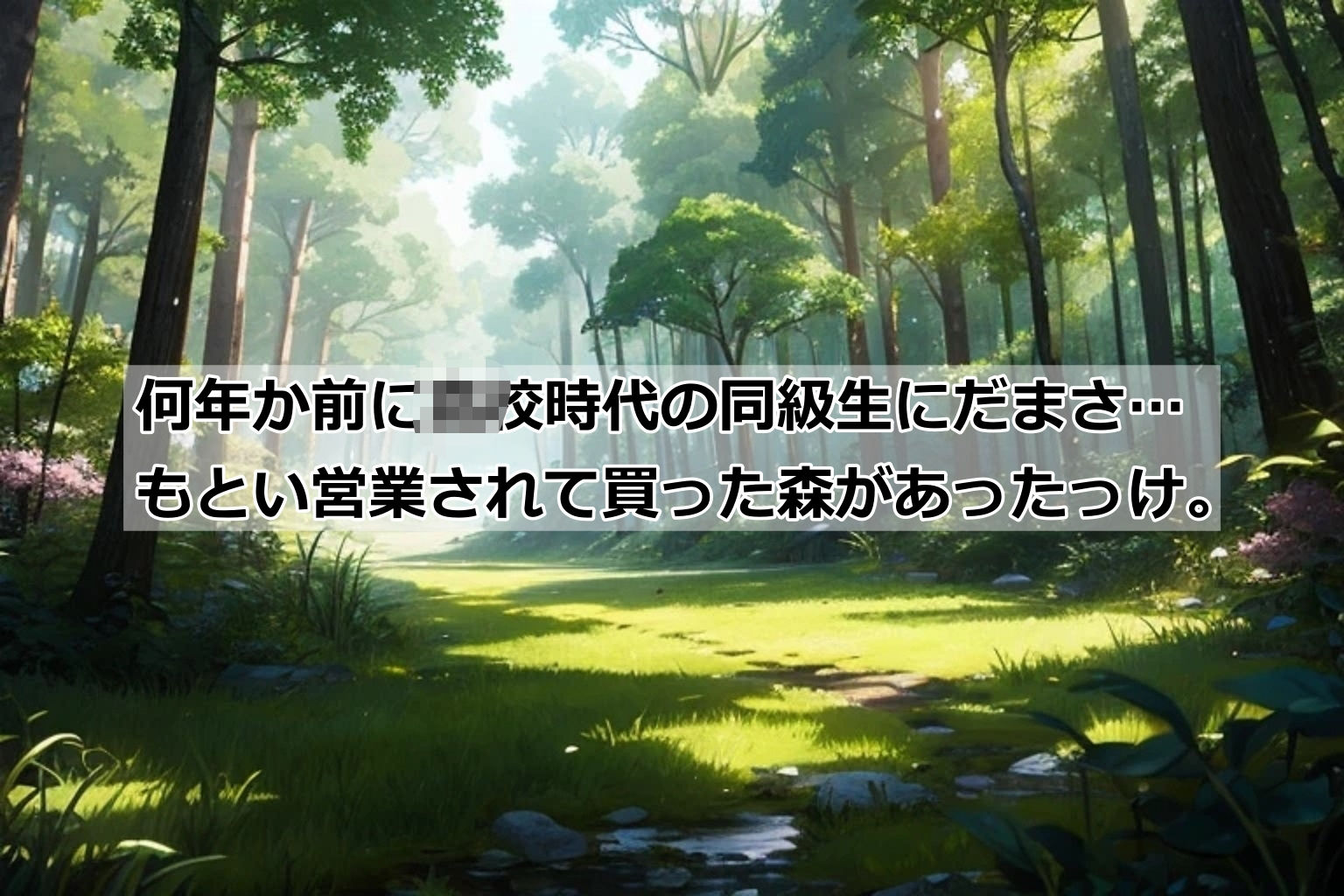 キノコ（娘）狩りのすすめ サンプル1ページ目