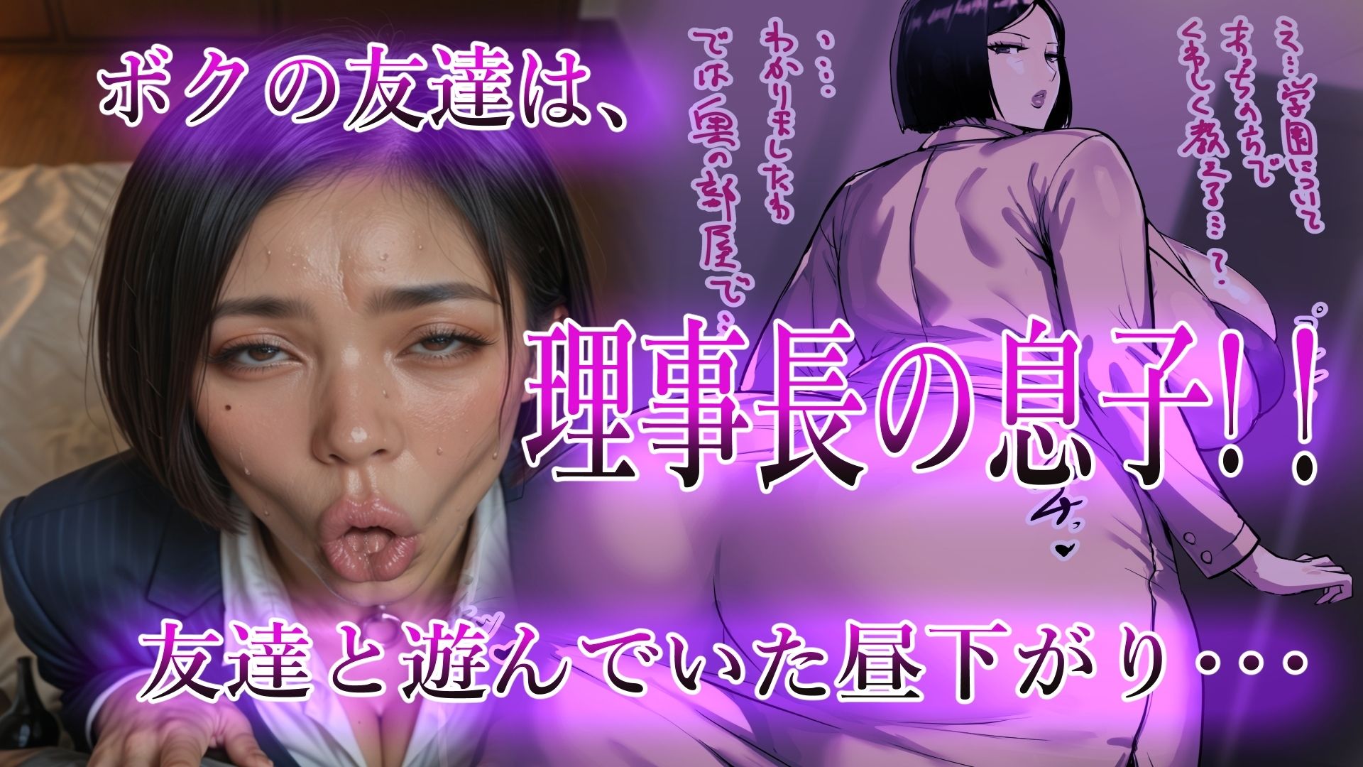ボクのママ 【肉汁セット版】 サンプル2ページ目