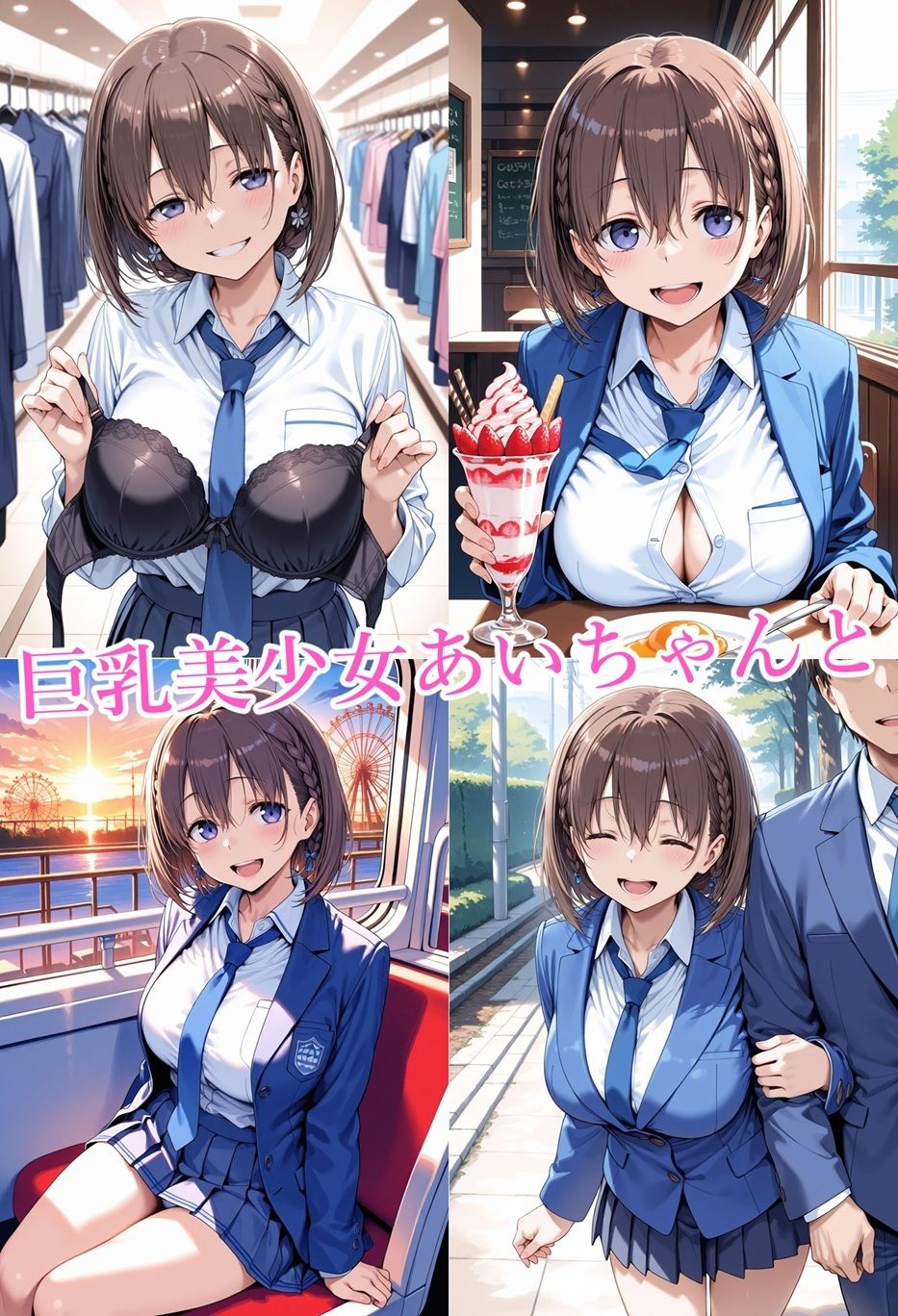寝取られたたわわ サンプル1ページ目