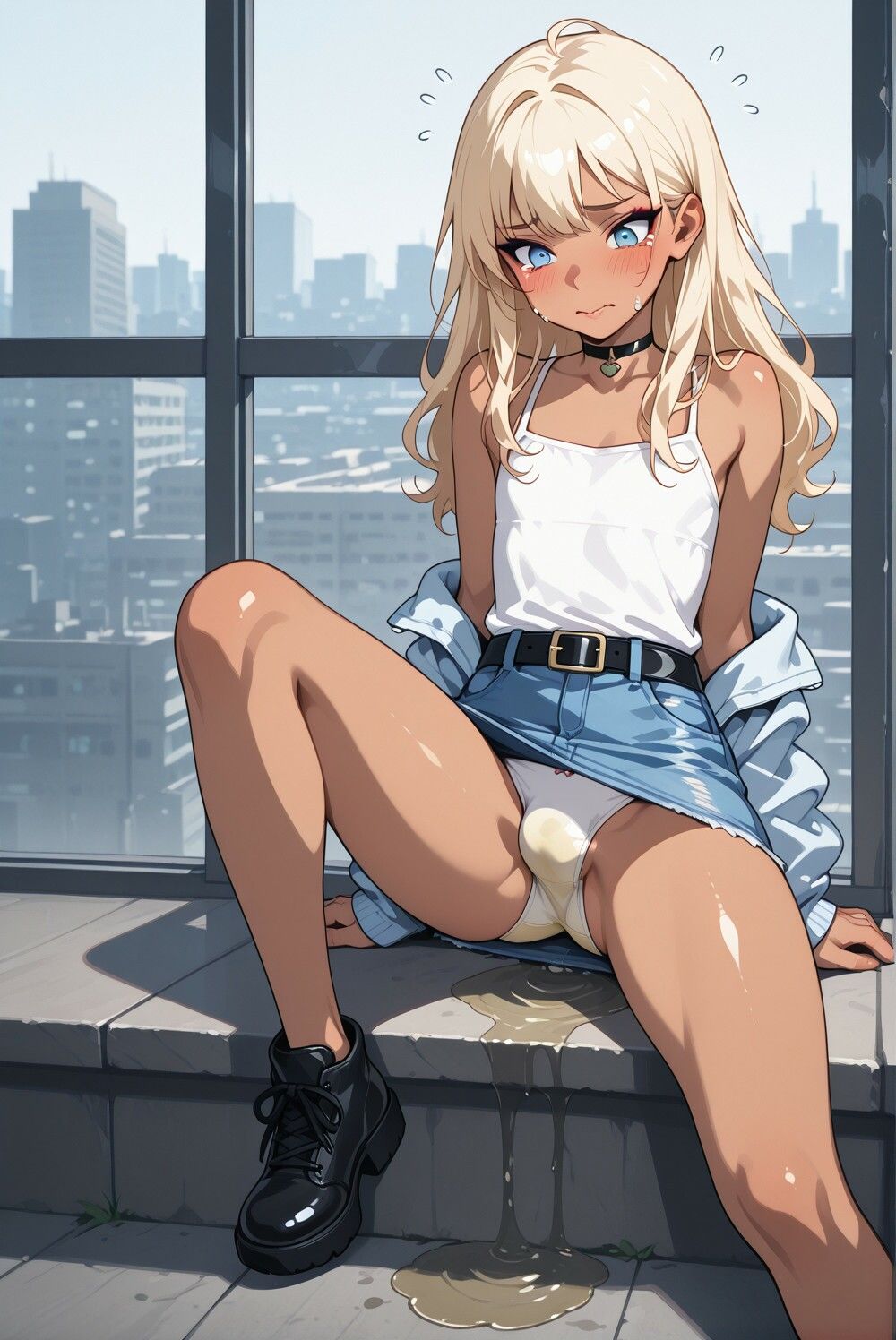 男の娘ギャルのおしっこレコード サンプル1ページ目
