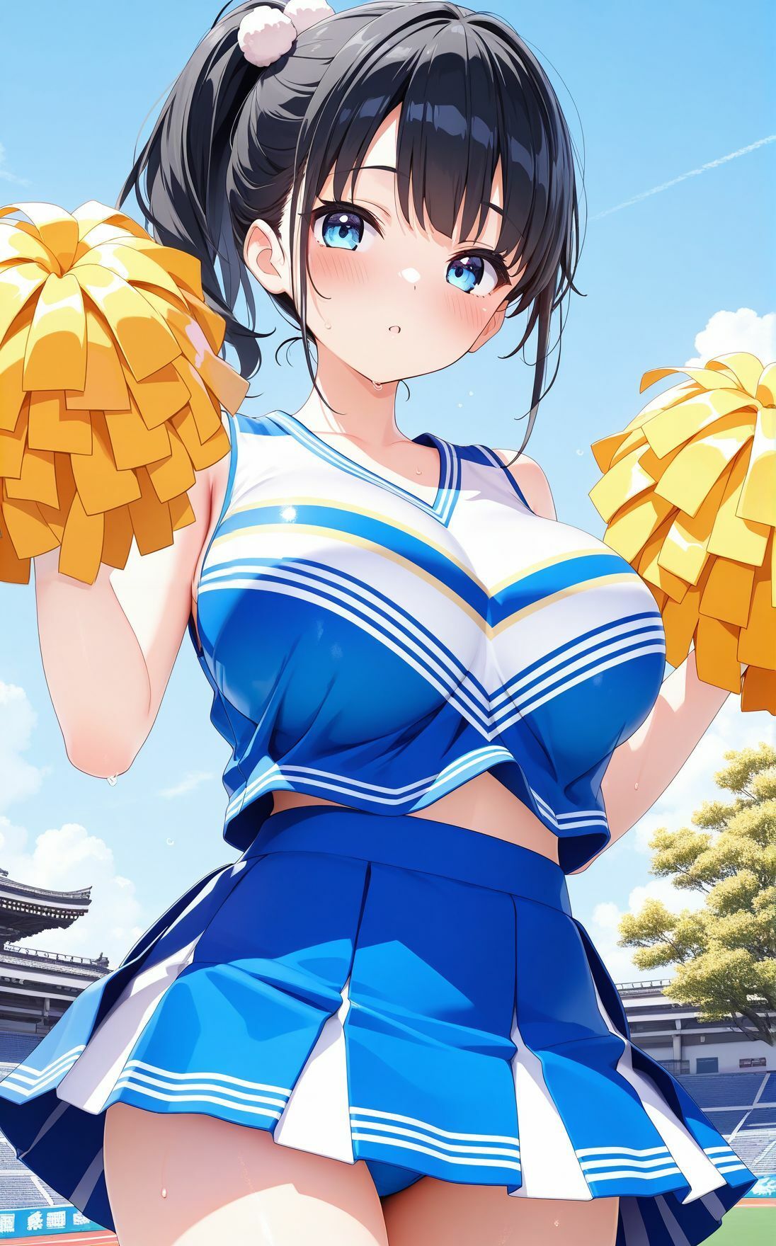 あなたのために、膣を鍛えました  私たち、チアガール女子校生をご自由にお使いください サンプル2ページ目