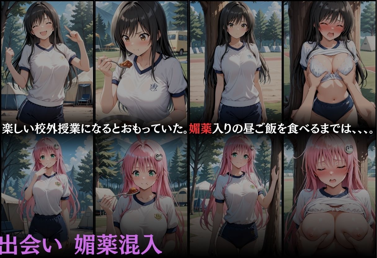 最低教師  媚薬を仕込まれた女達  〜古○川唯・ラ○〜 サンプル5ページ目