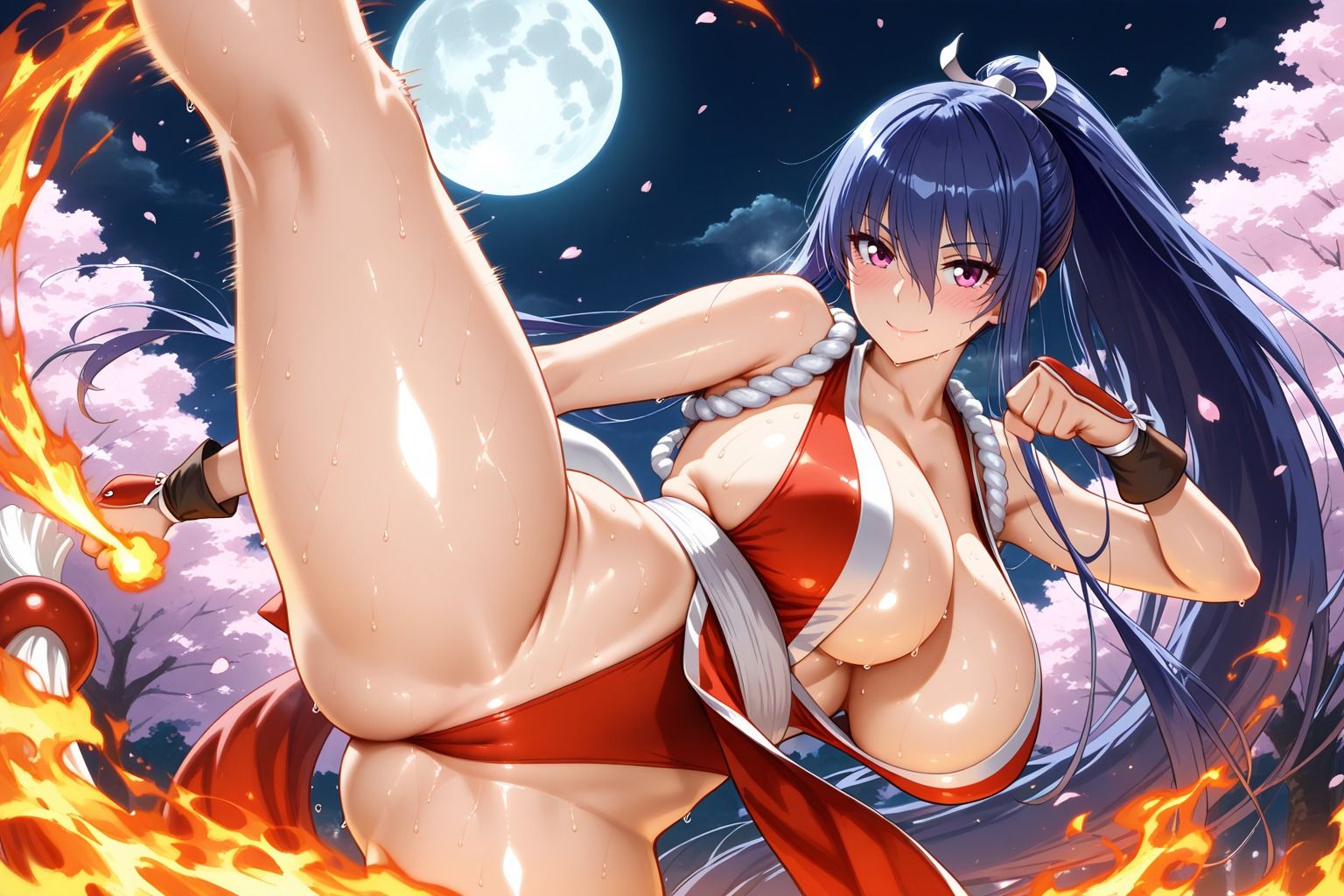 【孕ませヒロイン】秋山〇子  ＃コスプレ編 サンプル1ページ目