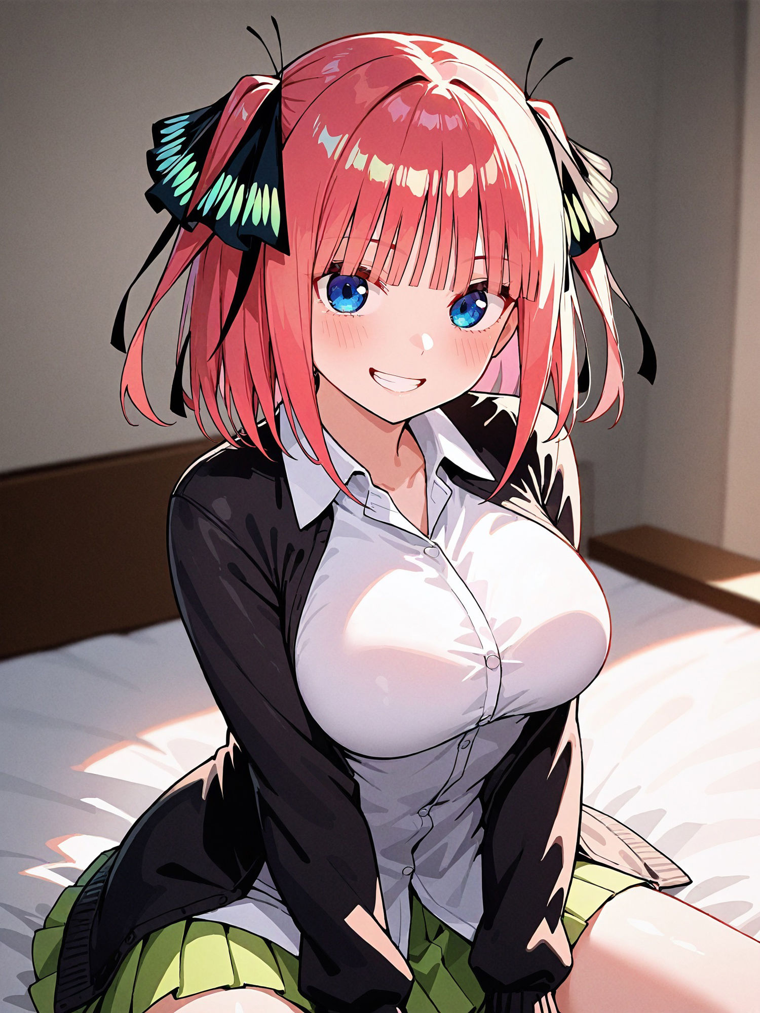 ヒロイン即えっち 中●二乃 制服編 サンプル1ページ目