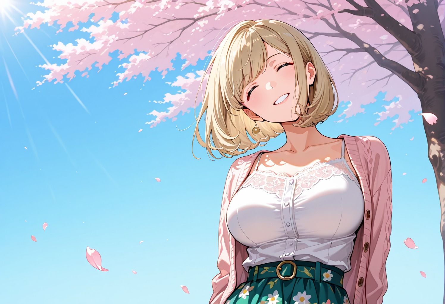 人妻日和 〜二人だけの、春の秘密〜 サンプル4ページ目