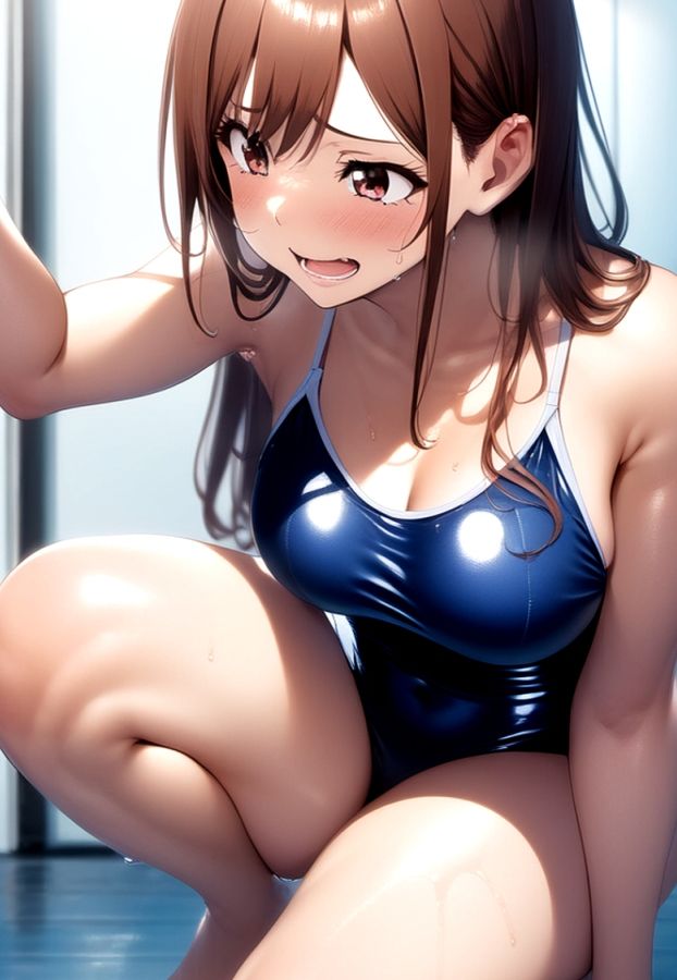 女子校生に蹴られるだけ 格闘女子天崎美姫とスクール水着な日々2 サンプル2ページ目