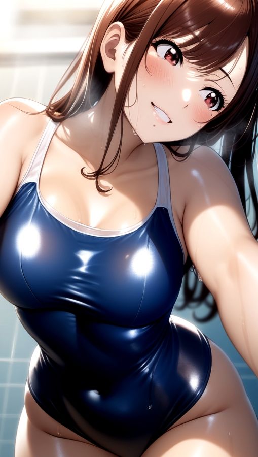 女子校生に蹴られるだけ 格闘女子天崎美姫とスクール水着な日々2 サンプル3ページ目