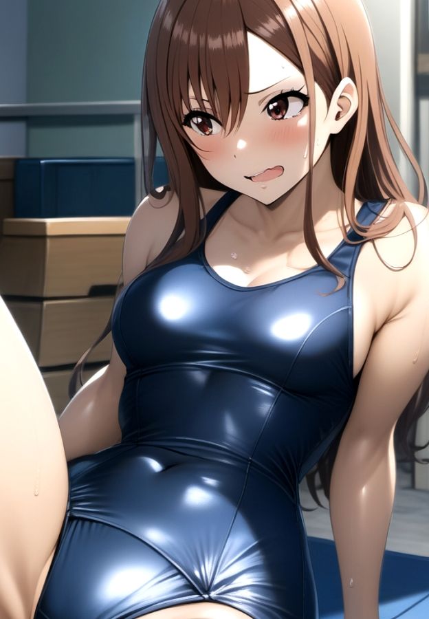 女子校生に蹴られるだけ 格闘女子天崎美姫とスクール水着な日々2 サンプル5ページ目