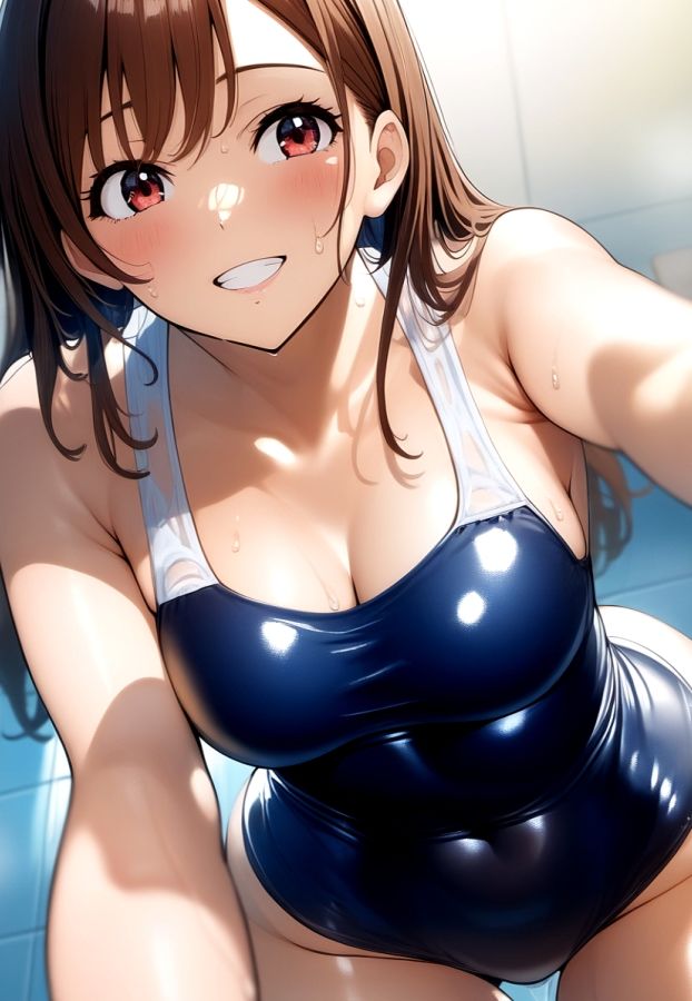女子校生に蹴られるだけ 格闘女子天崎美姫とスクール水着な日々2 サンプル7ページ目