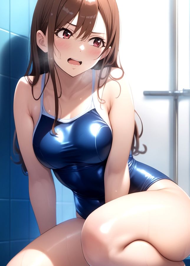 女子校生に蹴られるだけ 格闘女子天崎美姫とスクール水着な日々2 サンプル9ページ目