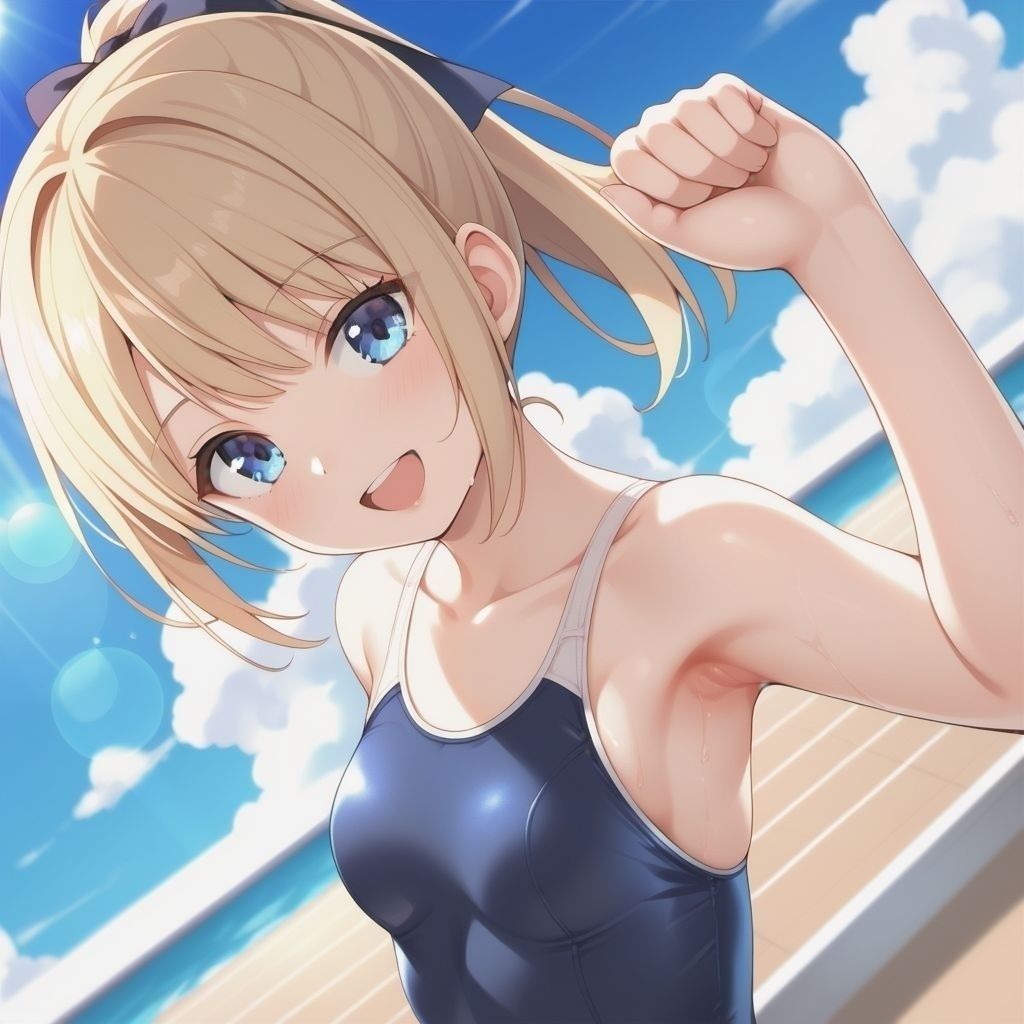 【スク水CC集】サマースウィート サンプル1ページ目