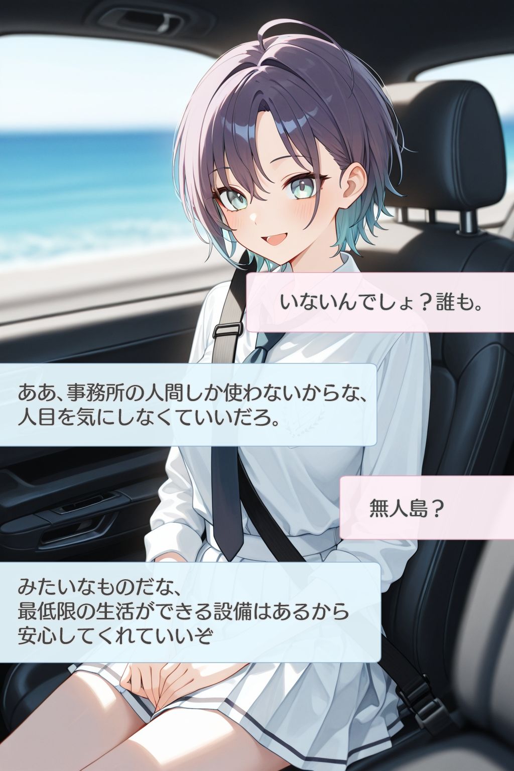 大好きなプロデューサーと旅行に行く感じのCG集 サンプル1ページ目