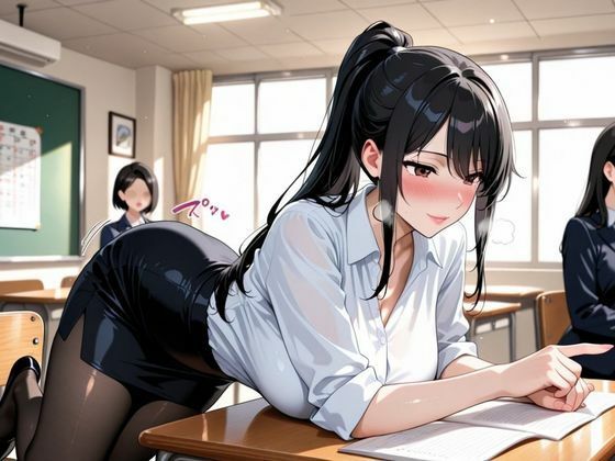寝取られ新任教師 〜教え子に抱かれ人妻は堕ちる〜 サンプル3ページ目