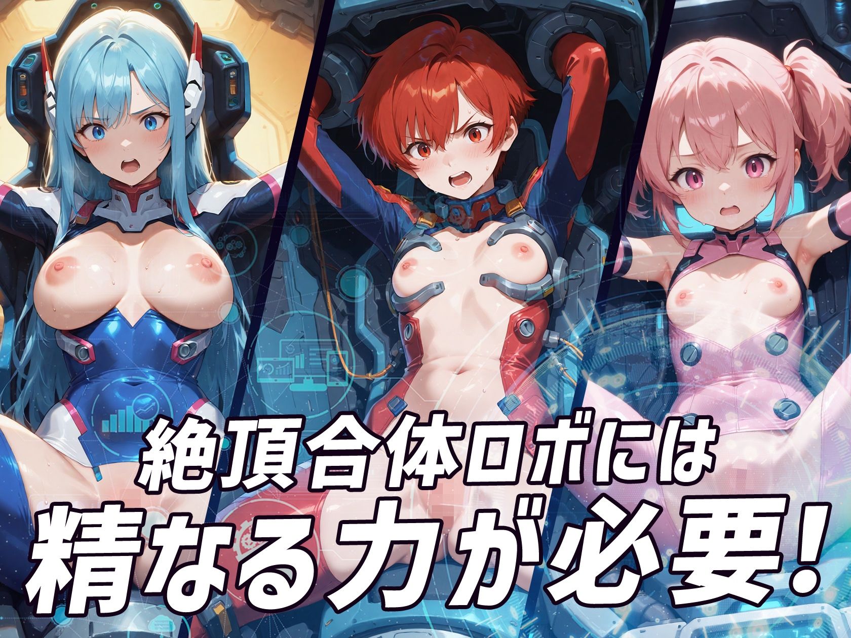 絶頂合体  アクメリオン サンプル3ページ目