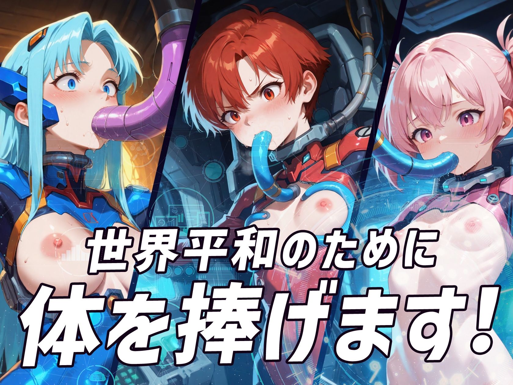 絶頂合体  アクメリオン サンプル4ページ目
