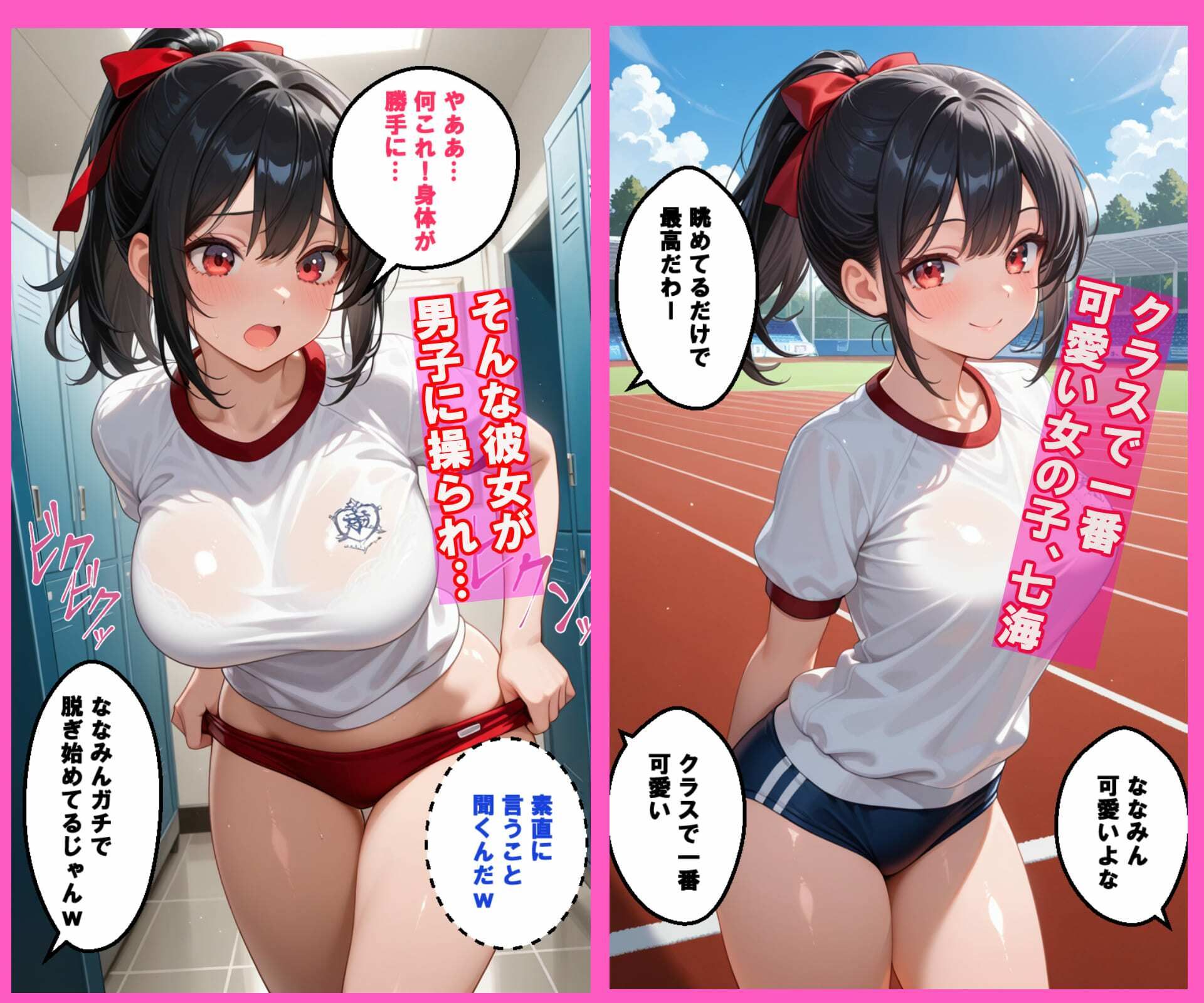 全裸で  男子更衣室 サンプル1ページ目