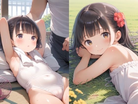 夏のスケスケパンチラ少女 サンプル2ページ目