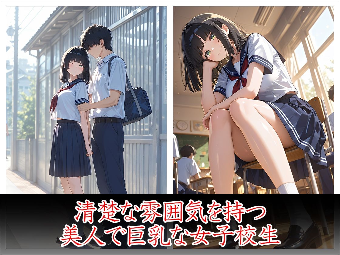 清楚女子の下校エッチ サンプル2ページ目