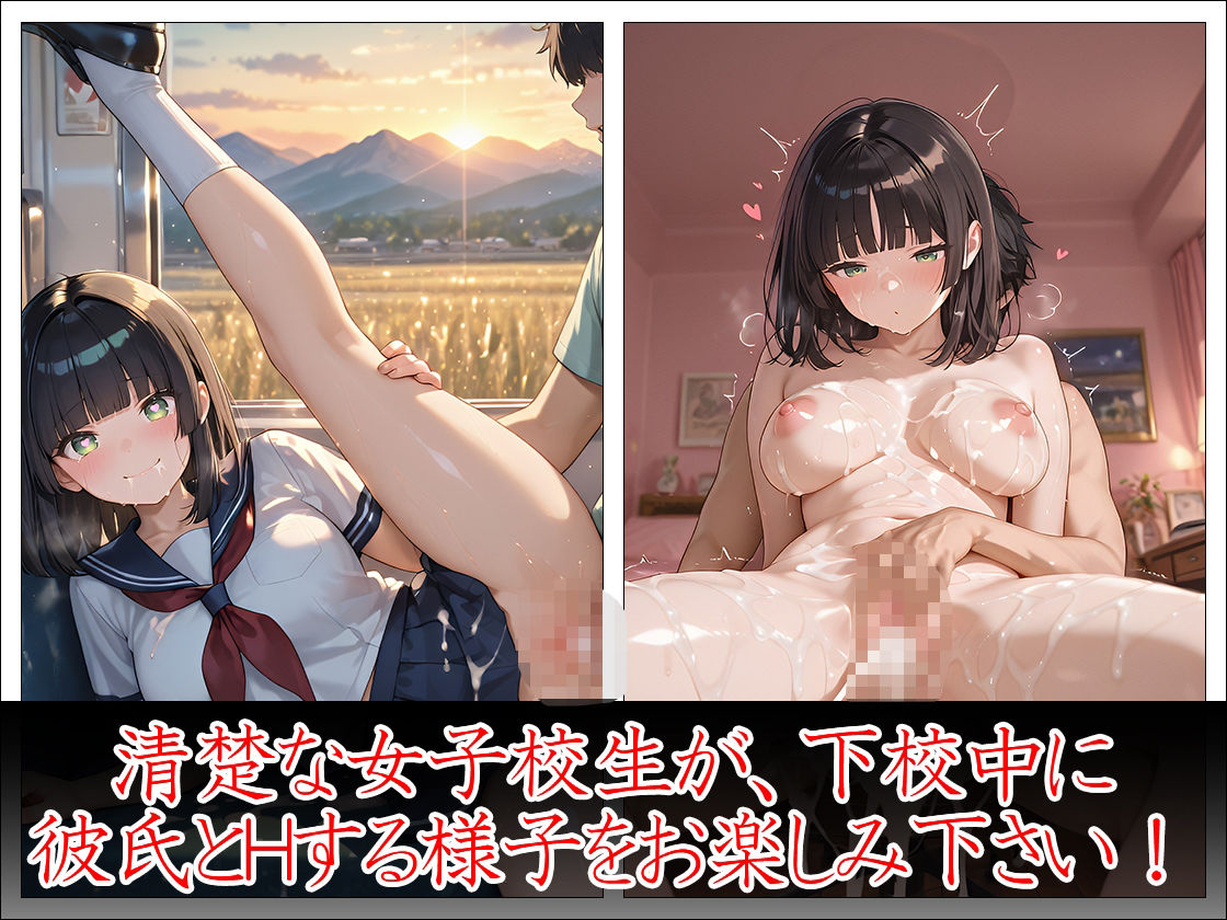 清楚女子の下校エッチ サンプル10ページ目