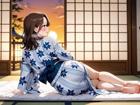 愛液温泉 〜発情した浴衣人妻の危険日交尾〜 サンプル3ページ目